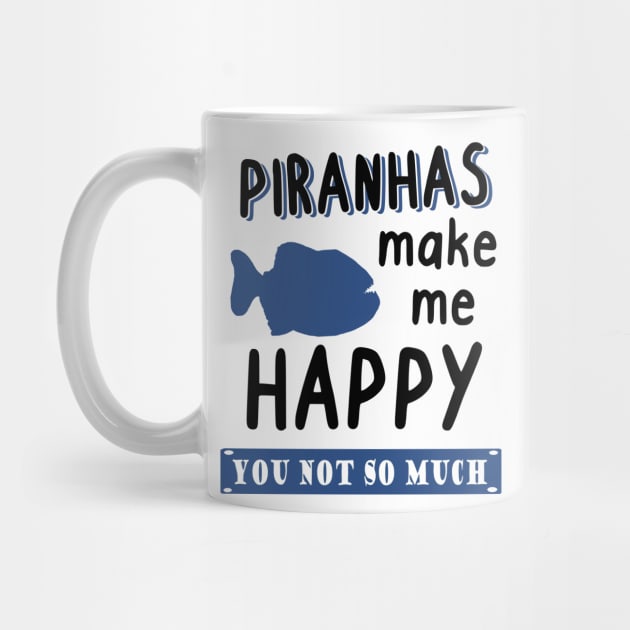 Piranhas Fan Teeth Bites Hunt Piranha Breeder by FindYourFavouriteDesign